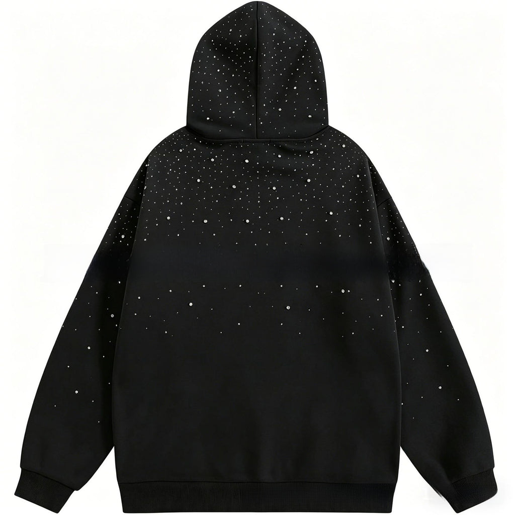 Digital Print Hooded Sweatshirt