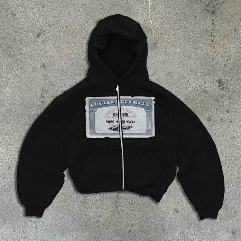 Oversized Zip Up