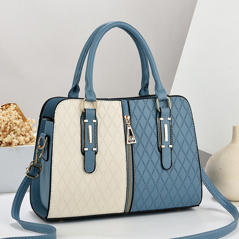 CARTERA BLUE AND WHIT